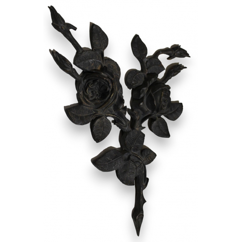 Décor en bronze \"Roses\"