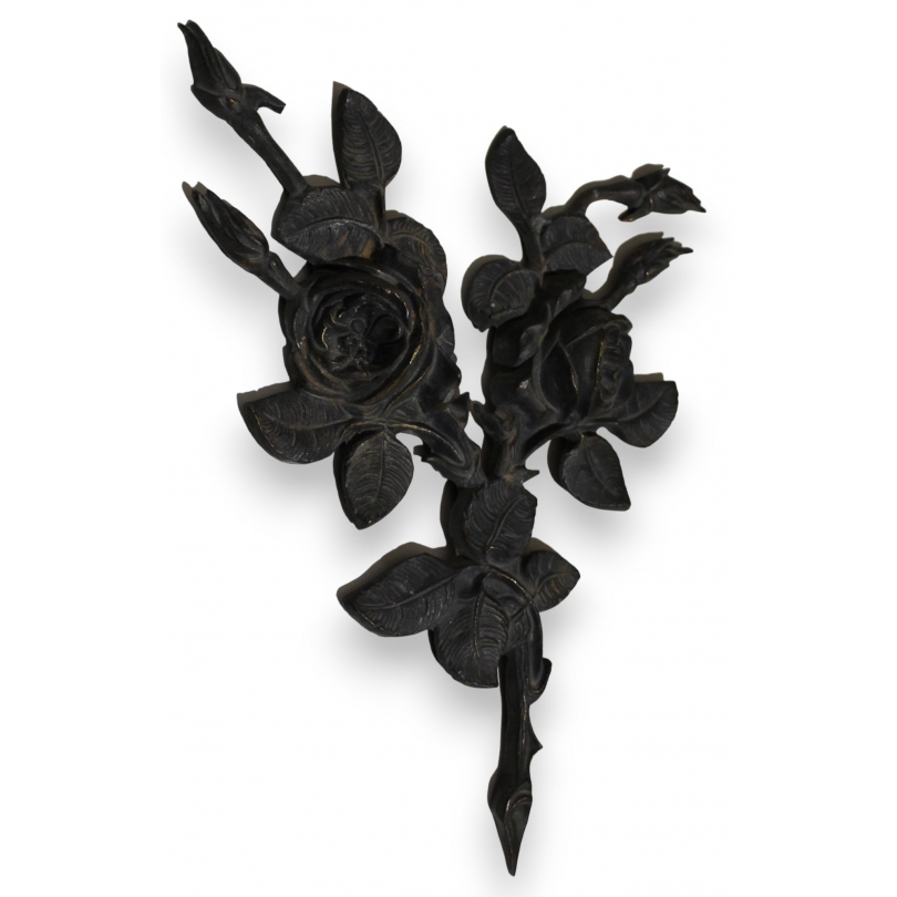 Décor en bronze "Roses"