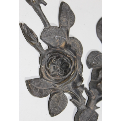 Décor en bronze \"Roses\"