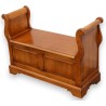 Banc-coffre style Louis-Philippe