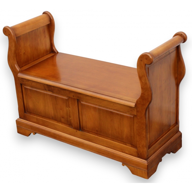 Banc-coffre style Louis-Philippe