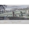 Watercolour engraving ‘Morges’ by FERRIÈRE, published by Moinat SA – Antiques and decorative items – Engravings, lithographs
