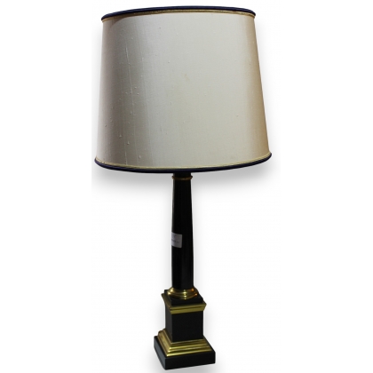Lampe en marbre et bronze