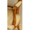 Paire de fauteuils cabriolets Louis XV