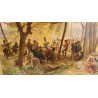 Paintings | Painting entitled ‘Village Celebration’ by AERNI Moinat SA  – Antiques and home décor