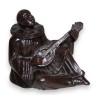 Sculpture en régule \"Pierrot assis\"