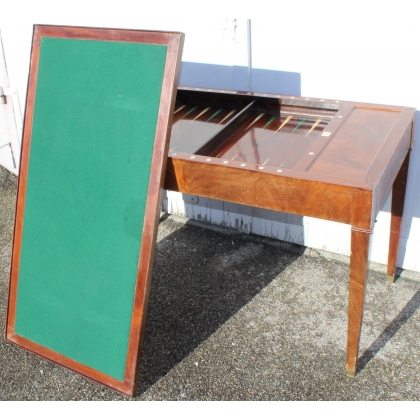  Table tric-trac Directoire sur  Moinat SA  - Antiquités décoration