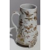 Fontaine de table tripode en porcelaine