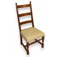 Chaise Louis XIII en noyer