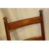 Chaise Louis XIII en noyer