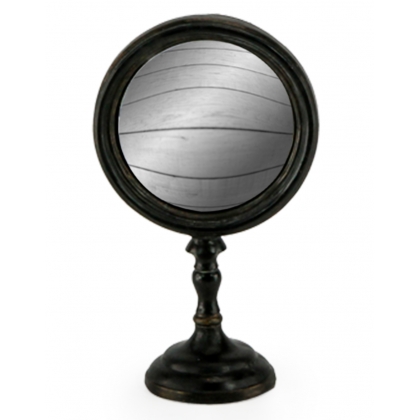  Miroir convex sur pied, petit modèle sur  Moinat SA  - Antiquités décoration