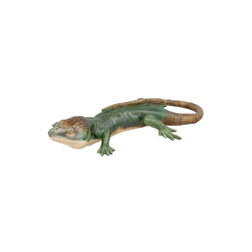 Lézard en faïence