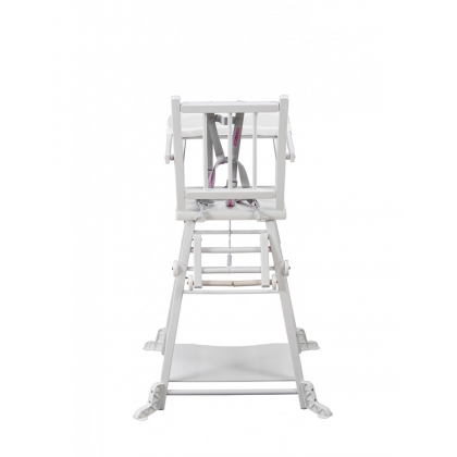 Chaise haute transformable Marcel Blanche