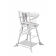 Chaise haute transformable Marcel Blanche
