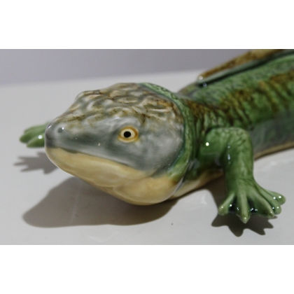Lézard en faïence