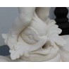  Fontaine Putto en pierre taillée de Vicenza sur  Moinat SA  - Antiquités décoration