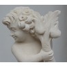 Fontaine Putto en pierre taillée de Vicenza sur  Moinat SA  - Antiquités décoration