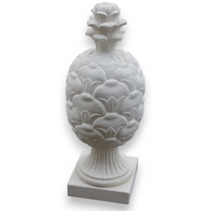 Carved stone pineapple from Vicenza at  Moinat SA  - Antiques and home décor
