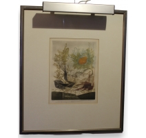 Litho "Les boomerangs du Soleil" R. LUBAROW