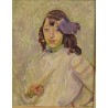 Paintings | Painting entitled ‘Mademoiselle Garcia’ by A. CACHEUX, Moinat SA  – Antiques and home décor