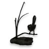 Bronze \"Oiseau dans les herbes\" signé ROTH