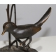 Bronze "Oiseau dans les herbes" signé ROTH