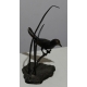 Bronze "Oiseau dans les herbes" signé ROTH