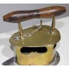 Iron made of brass, copper and iron