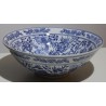 Grand plat creux \"Grand Tour\" en porcelaine