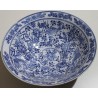 Grand plat creux \"Grand Tour\" en porcelaine