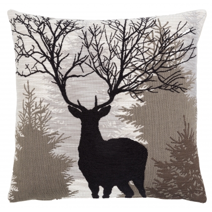 Coussin \"Silhoutte de Cerf\"