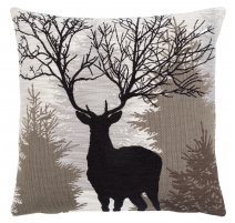 Coussin Silhouette de Cerf 