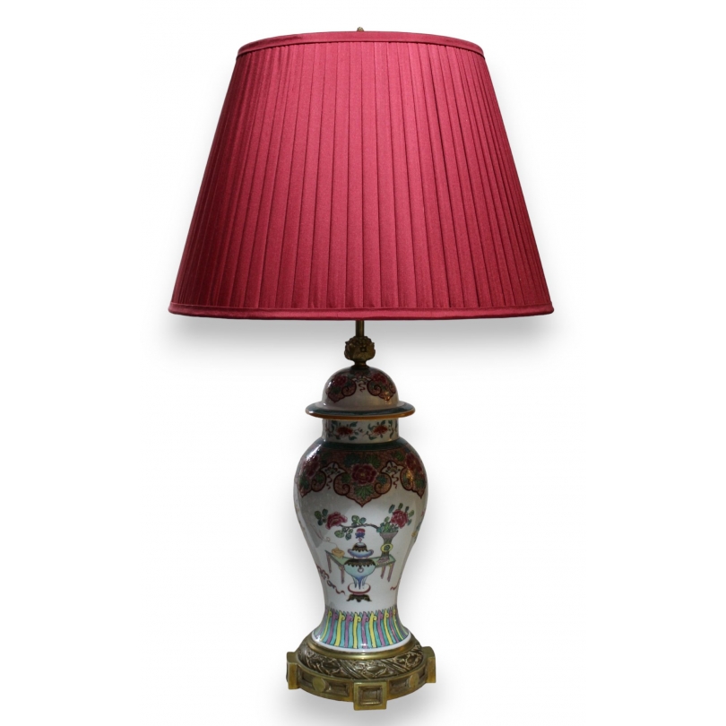 French Chinese-style lamp, Sam