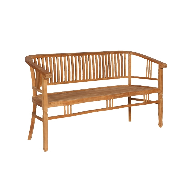 Banc de jardin \"Betawi\" en teck, 3 places