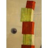 Tableau \"Surréaliste\" signé INANGER 72-75