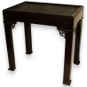Black wooden console table or cabinet stand