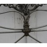 Paire de têtes de lits en fer forgé