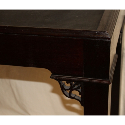 Black wooden console table or cabinet stand