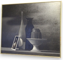 Tableau "La vie tranquille" signé Jean ROLL 71