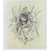 Lithographie "Les papillons" signée COSANDEY