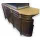 Buffet style Louis XVI dessus marbre beige