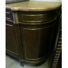 Louis XVI-style sideboard with a beige marble top