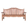 Banc de jardin \"Bedford\" en chêne, grand