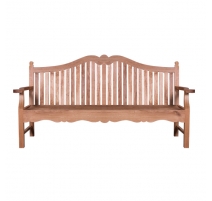 Banc de jardin "Bedford" en chêne, grand