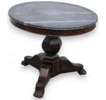 Restauration centre table, tri