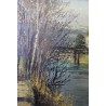 Tableau \"Chateau de Thielle\" signé MAFLI