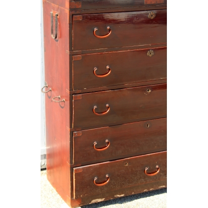 Commode Nihonmatsu à 11 tiroirs