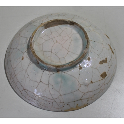 Assiette en céramique iranienne \"Oiseau\"