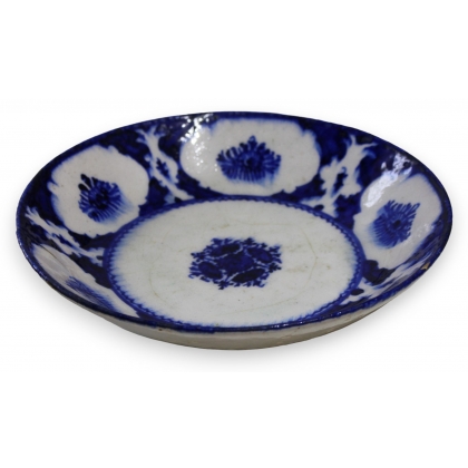 Assiette en céramique iranienne \"Fleurs\"