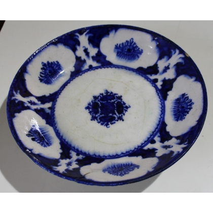 Assiette en céramique iranienne \"Fleurs\"